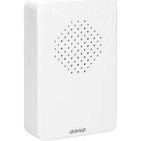 ORNO Lark Maxi AC Carillon de porte filaire EIN Tonalité 230V (Blanc) (Filaire)