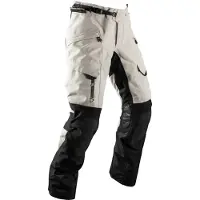 Leatt DriTour 5.5 V26, pantalon textile imperméable un ,Gris Clair/Noir ,XL