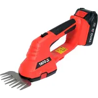 YATO Cisaille à herbe et à haies sans fil 18 (1x batterie+chargeur)