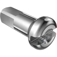 Dt Swiss Standard Nickel Plated Bike Nipples 100 Units Argenté 1.8 x 16 mm