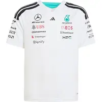 Adidas T-Shirt fonctionnel 'Mercedes-AMG Petronas Formula 1 Team' turquoise / rouge / noir / blanc