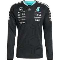 Adidas Maillot 'Mercedes-Amg Petronas Formula 1 Team Authentic' bleu clair / noir / blanc
