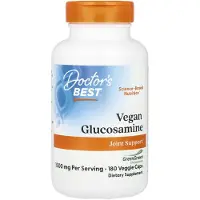 Doctors Best , Glucosamine Végétalienne avec GreenGrown Glucosamine, 750 mg, 180 Gélules Végétales