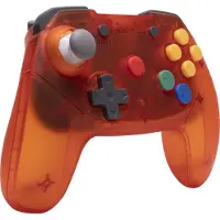 Retro Fighters Brawler64 Pc Wireless Gamepad Orange