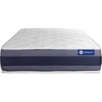 Hobby Hall Matelas Ressorts ensaches+Memoire de forme ACTIFLEX MORPHO 80x200 Maxi epaisseur 5zones de confort