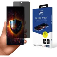 3MK Folia ochronna prywatyzujÄ ca matowa Silky Matt Privacy na Honor Magic V3 (Honor Magic 3), Téléphone portable : film de protection, Transparent