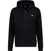 Dickies Sweatshirts à capuche OAKPORT ZIP HOODIE BLACK hommes - Noir - EU L