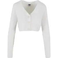 Urban Classics Cardigan 'Feather' blanc
