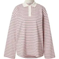 EDITED The Label T-shirt 'Cindy' rose / noir / blanc