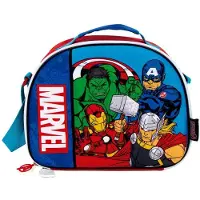 Marvel 3d 26x21x11 Cm Avengers Sac à lunch Multicolore One Size