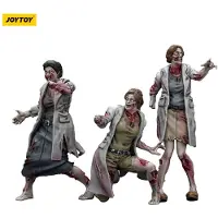 Joy toy Zombie Dark Source Figurines 3 pièces Medics 8 cm