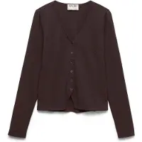 Vero Moda Cardigan 'AWCPatricia' brun foncé