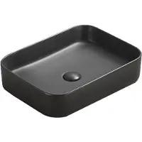 Mexen Vena lavabo pour comptoir 50 x 37 cm, noir mat (22195085)