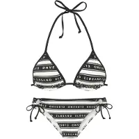 Elbsand Bikini noir / blanc cassé