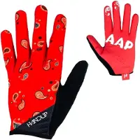 Handup Braaap Paisley Gloves Rouge,Noir S Homme
