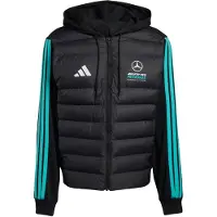 Adidas Veste de sport 'Mercedes-AMG Petronas Formula 1 Team' bleu cyan / noir / blanc