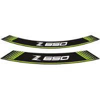 Puig Special Kawasaki Z650 Rim Stripe Vert