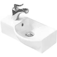 Mexen Lavabo HUGO blanc droit 40 cm
