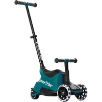 Smartrike - 4W1 Xtend Scooter + Ride-On - Teal