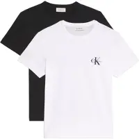 Calvin Klein Jeans T-shirt mastic / noir / blanc