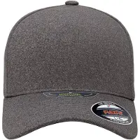 Flexfit Casquette taupe / gris foncé / gris chiné