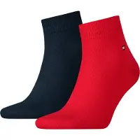 Tommy Hilfiger Underwear Chaussettes bleu marine / rouge feu