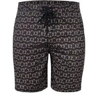 Yeaz Shorts de bain 'Dazzers' gris / noir