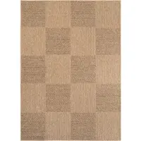 Carpetsale24 Tapis Intérieur Extérieur Imperméable Aspect Naturel Jute Idéal pour Salon Cuisine Terrasse et Balcon, Taille: 200x290 cm