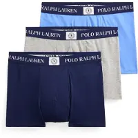 Ralph Lauren Boxers bleu marine / bleu clair / pierre / blanc