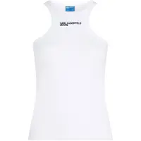 Karl lagerfeld JEANS Haut vert foncé / blanc