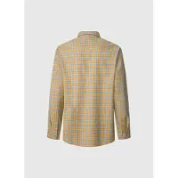 Pepe Jeans pour homme. PM308812 Chemise Archie jaune (L), Casuel, Coton, Manche longue, Durable