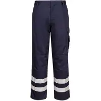 Portwest Pantalon à genouilères Iona bandes réfléchissantes