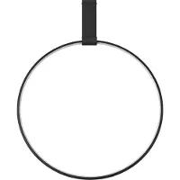 Lyora Plafonnier design Garve noir Ø 60cm