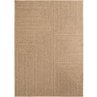 Carpetsale24 Tapis Intérieur Extérieur Imperméable Aspect Naturel Jute Idéal pour Salon Cuisine Terrasse et Balcon, Taille: 240x340 cm