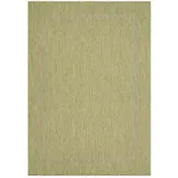 Carpetsale24 Tapis Intérieur Extérieur Tissage Plat Aspect Sisal avec Bordure Imperméable pour Cuisine Terrasse Salon, Taille: 60x100 cm