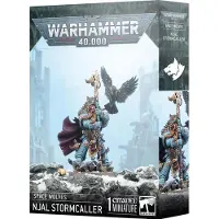 Games Workshop Warhammer 40,000 ( 40k ) : Space Wolves - Njal Stormcaller 53-35
