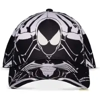 Difuzed Spider-man Black & White Cap Noir
