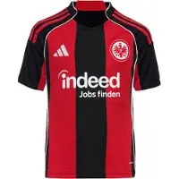 Adidas T-Shirt fonctionnel 'Eintracht Frankfurt 25/26' rouge / noir / blanc