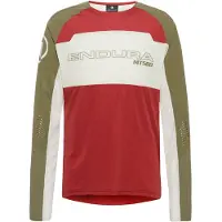 Endura Mt500 Burner Lite Long Sleeve Enduro Jersey Rouge M Homme