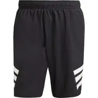 Adidas Boardshorts '3-Stripes 8-Inch' noir / blanc