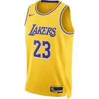 Nike NBA Homme - Jerseys/Réplicas, Jaune - Taille M