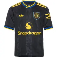 Adidas Manchester United 25/26 Third Junior Short Sleeve T-shirt Noir 7-8 Years Enfants