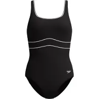 Speedo Shaping Contoureclipse Swimsuit Noir UK 36 Femme