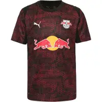 Puma Maillot 'RB Leipzig 25/26' jaune / rouge foncé / noir / blanc