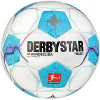 Derbystar Balle 'Bundesliga Brillant Replica v25' jaune / rouge / noir / blanc