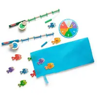 Melissa & Doug Catch & Count (806015) Board Game Bleu Enfants