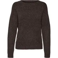 Vero Moda Pull-over 'VMDoffy' brun foncé