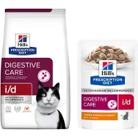 Hill's Pet Nutrition Prescription Diet i/d Digestive Care - Saumon - 12 x 85 g