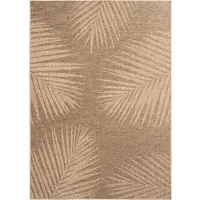 Carpetsale24 Tapis Intérieur Extérieur Imperméable Aspect Naturel Jute Idéal pour Salon Cuisine Terrasse et Balcon, Taille: 140x200 cm