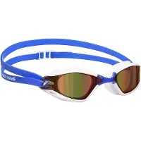 Madwave Alpha Rainbow Mirror Swimming Goggles Blanc,Bleu